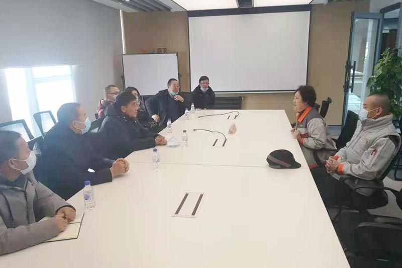 Visit by the mayor of Luyuan District